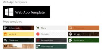 window apps tamplate